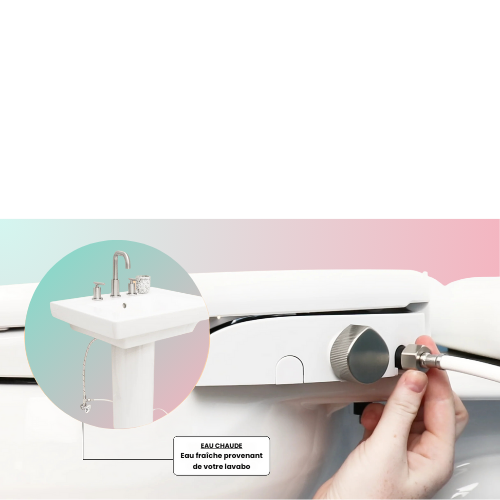 PURILET SEAT WARM - La lunette avec bidet à eau chaude intégré